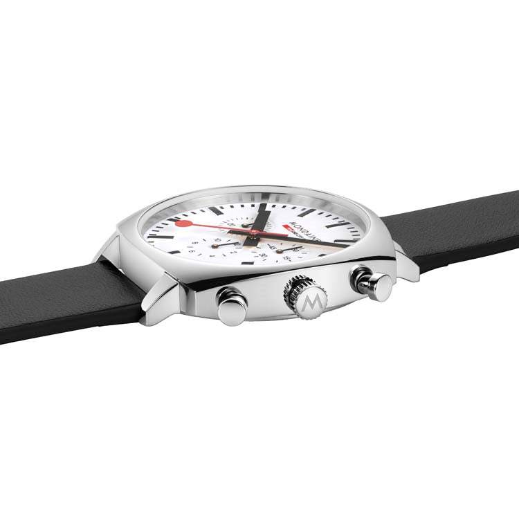 Mondaine Grand Cushion Chronograph Watch Set