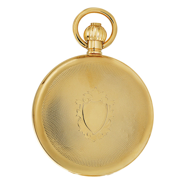 CLASSIQUE Full Skeleton Gold-Plated Steel Pocketwatch