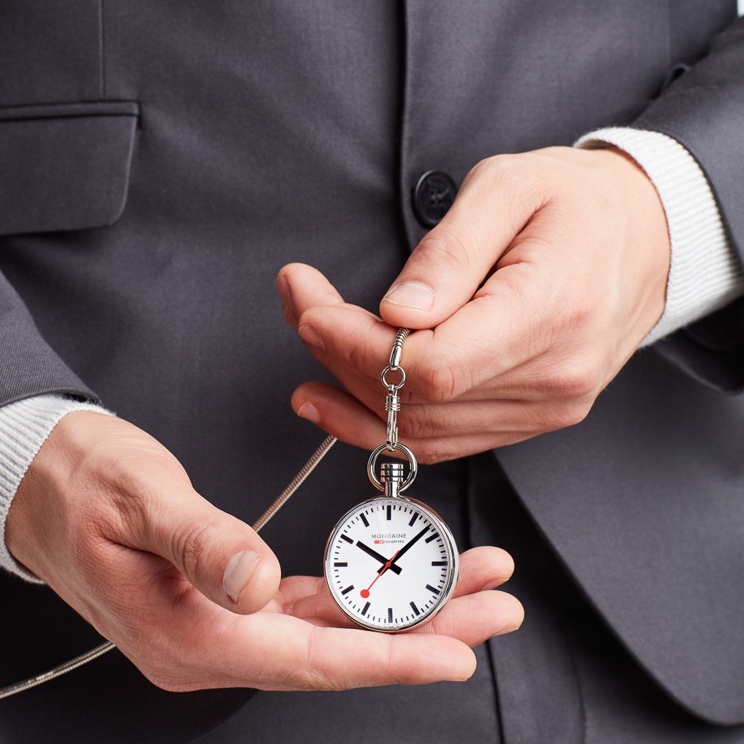 Mondaine 43cm Pocket Watch