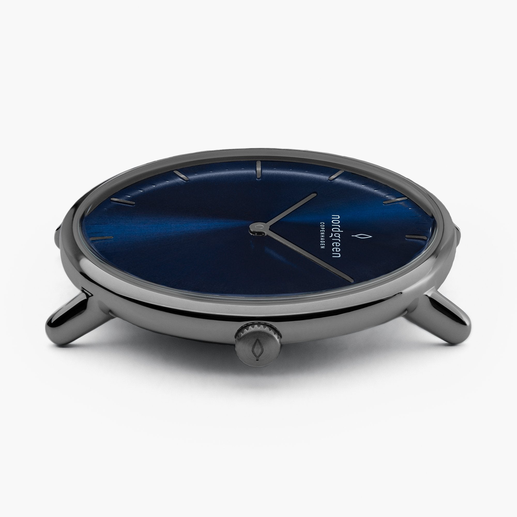 NORDGREEN Native 40mm Gunmetal Navy Wristwatch