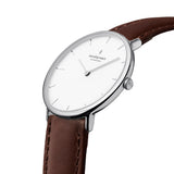 NORDGREEN Native 40mm Silver White Wristwatch