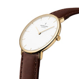 NORDGREEN Native 40mm Gold White Wristwatch