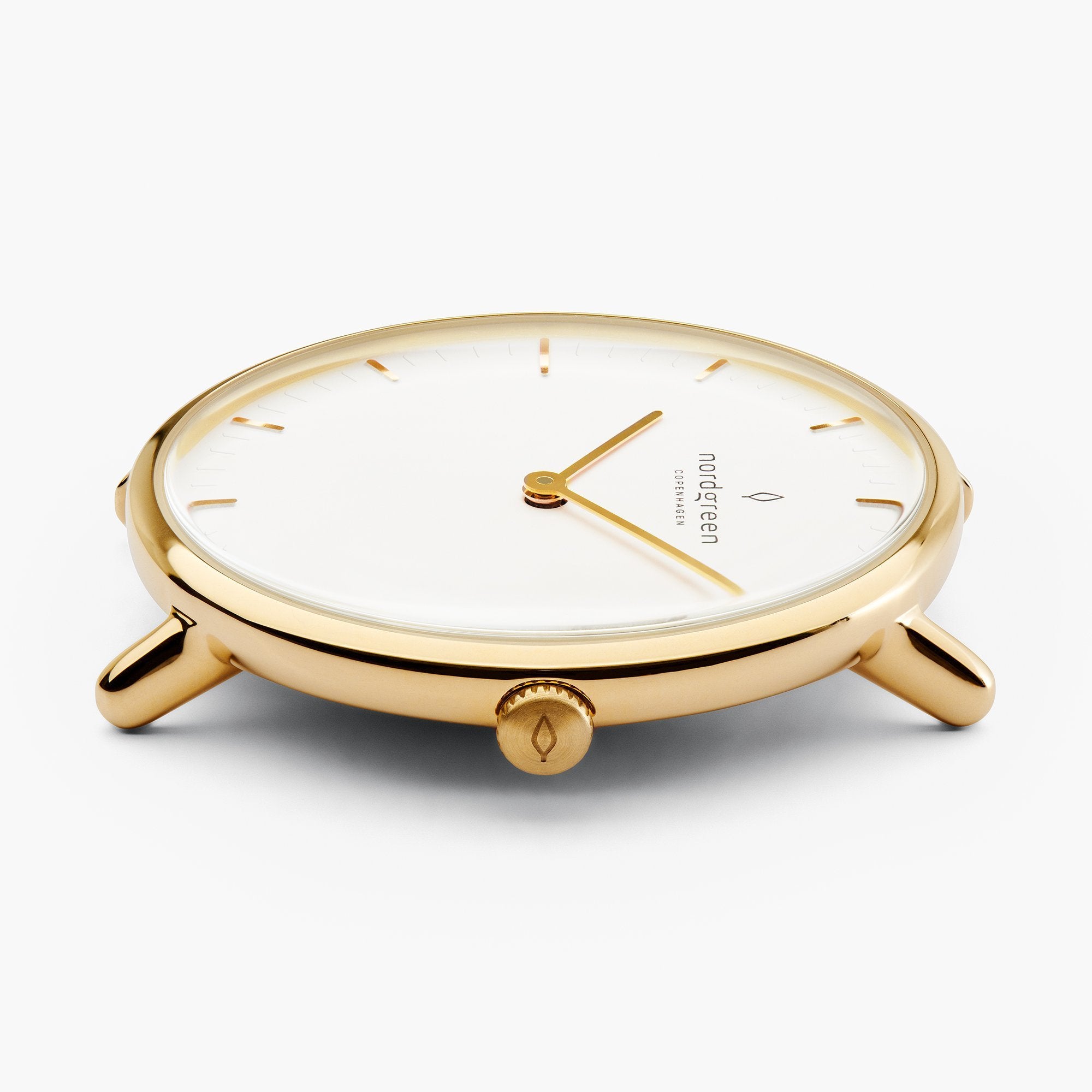 NORDGREEN Native 40mm Gold White Wristwatch