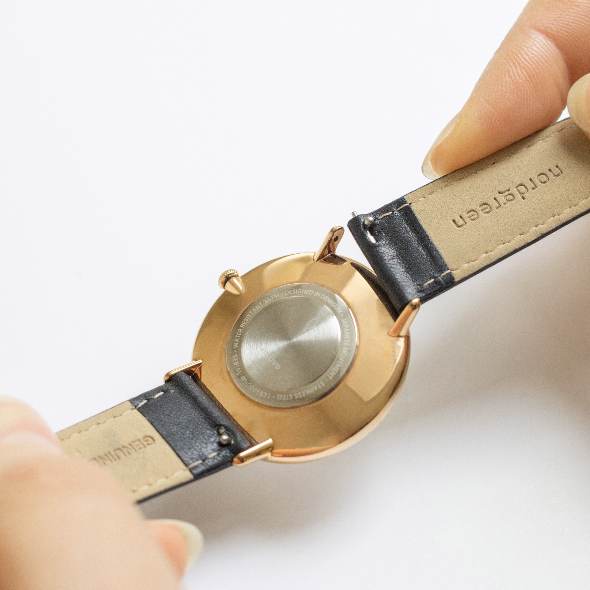 NORDGREEN Native 40mm Gold White Wristwatch