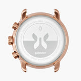 NORDGREEN Pioneer 40mm Rose Gold White Chronograph