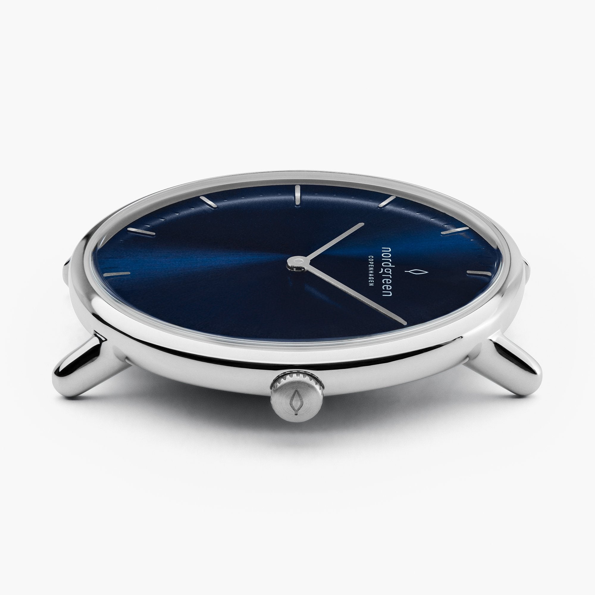 NORDGREEN Native 40mm Silver Navy Wristwatch