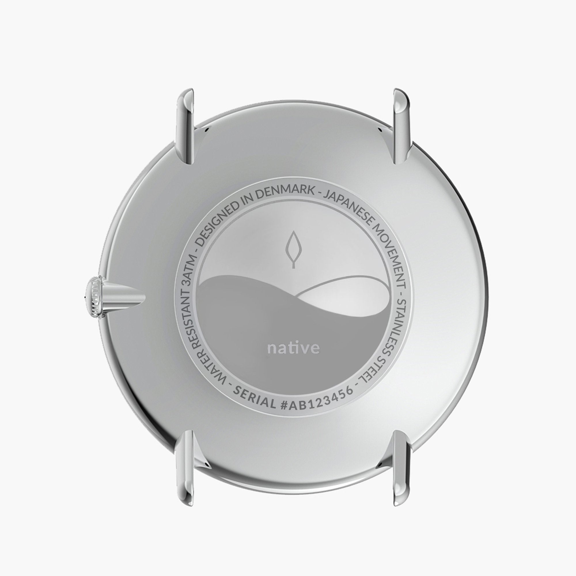 NORDGREEN Native 40mm Silver Navy Wristwatch