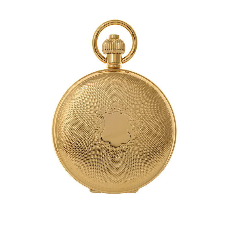 CLASSIQUE Swiss Skeleton Gold-Plated Pocketwatch