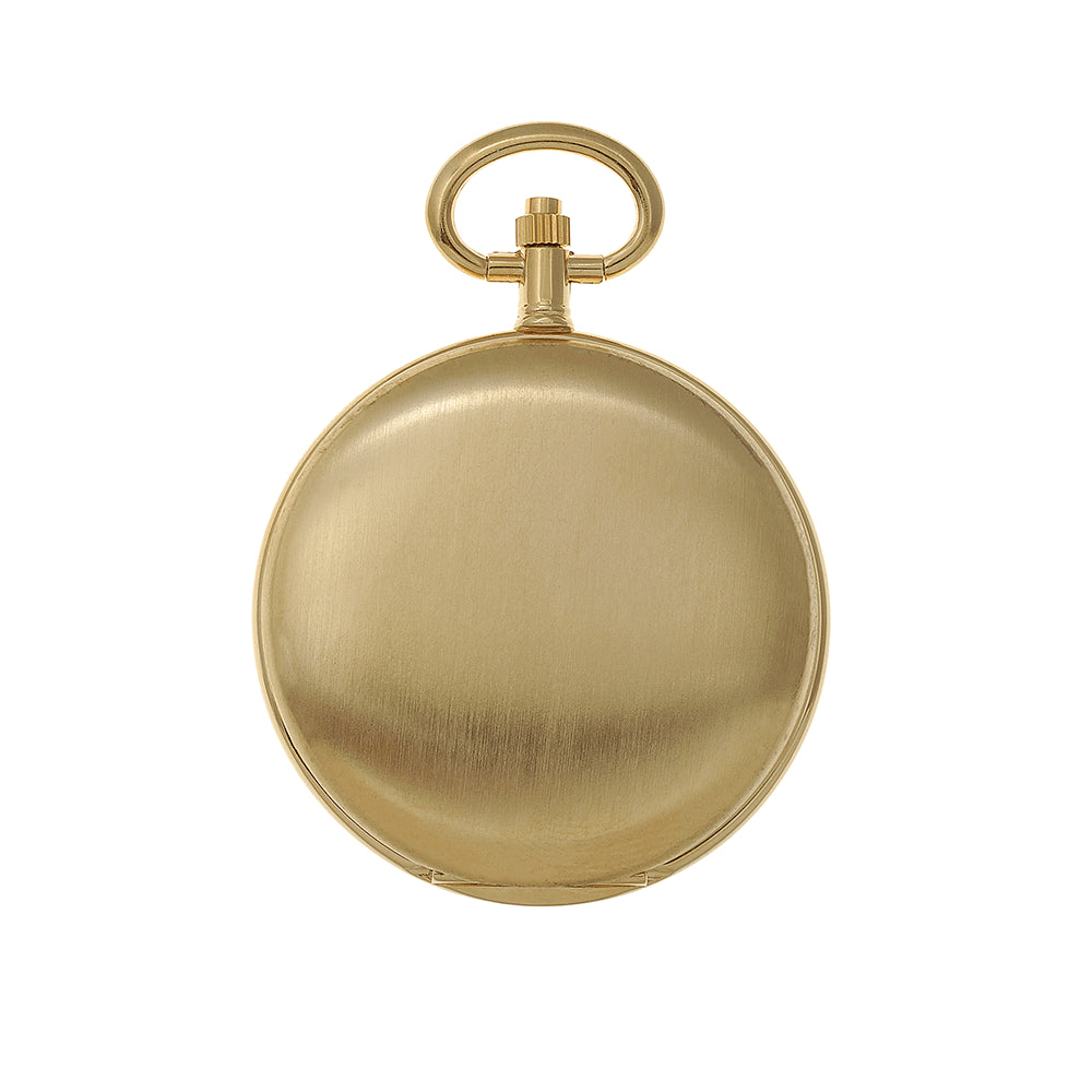 CLASSIQUE Gold-Plated Swiss Quartz Pocketwatch