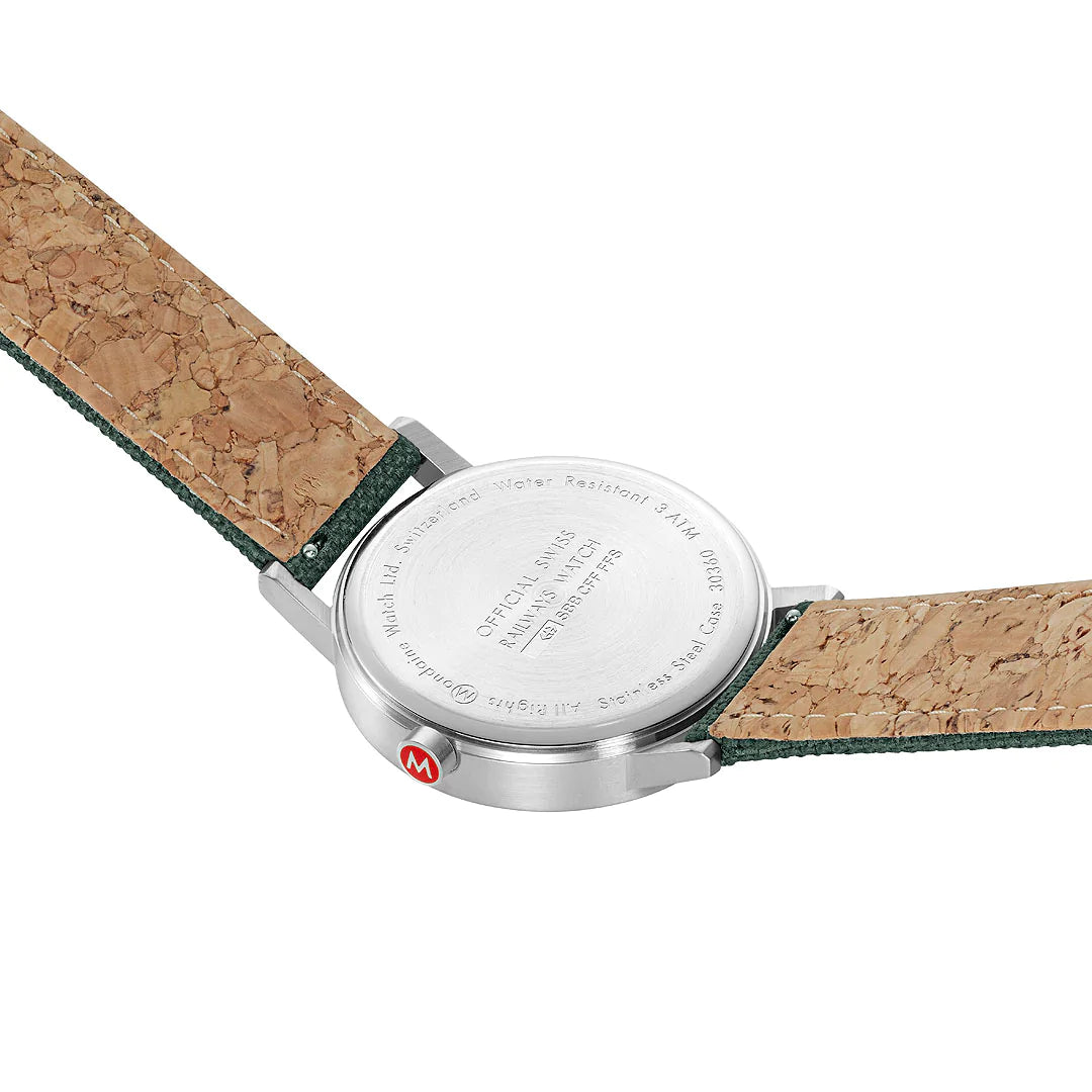 MONDAINE Forest Green Classic Watch