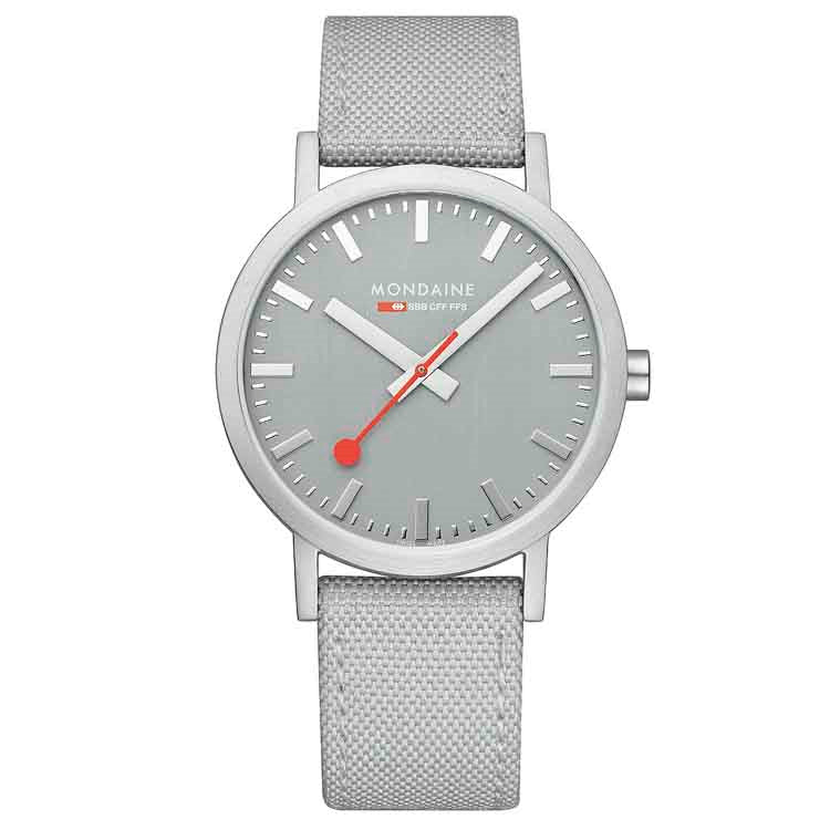 MONDAINE Alpine Grey Classic Watch