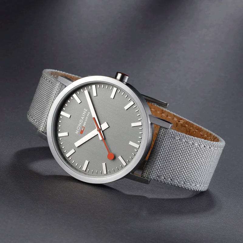 MONDAINE Alpine Grey Classic Watch