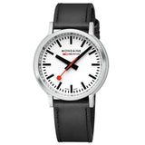 Mondaine Stop2Go White Super-Luminova® 41mm Watch