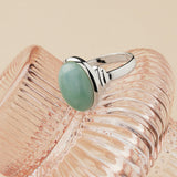 Najo Ulysses Aquamarine Silver Ring