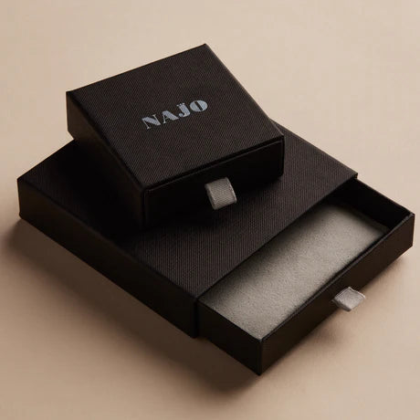 Najo Expedition Mens Silver & Black Onyx Ring