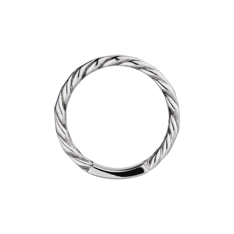 Najo Cuban Mens Silver Ring