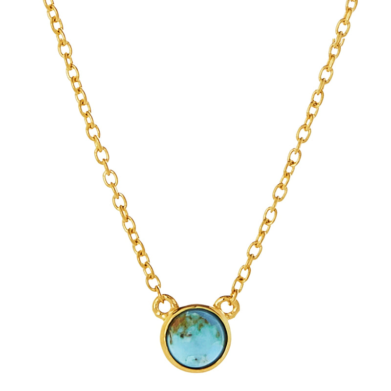 NAJO Heavenly Turquoise Gold Necklace