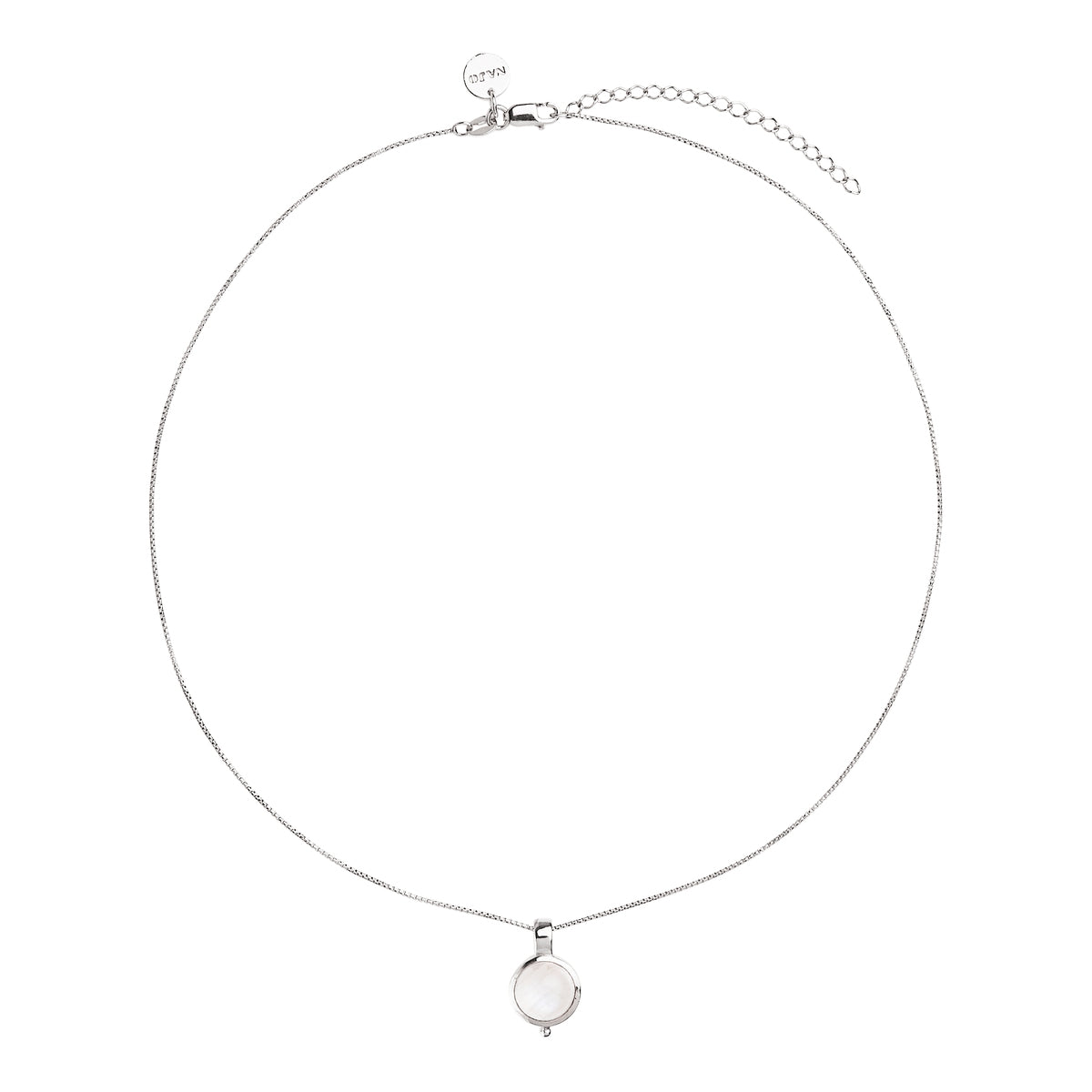 NAJO Garland Silver Moonstone Necklace