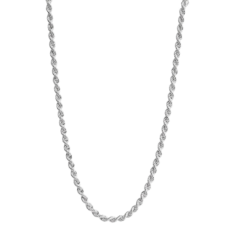 NAJO Twine Silver Rope Necklace