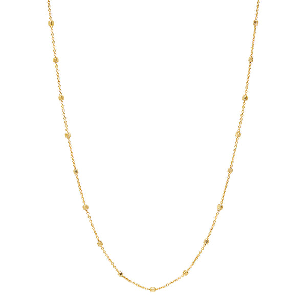 Najo Birdsong Yellow Gold Chain Necklace