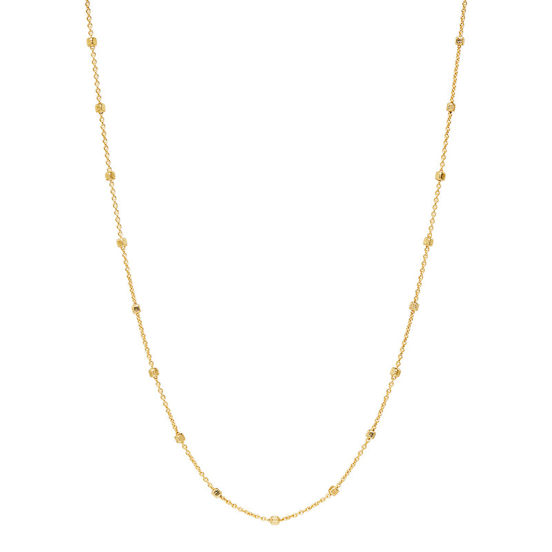 Najo Birdsong Yellow Gold Chain Necklace