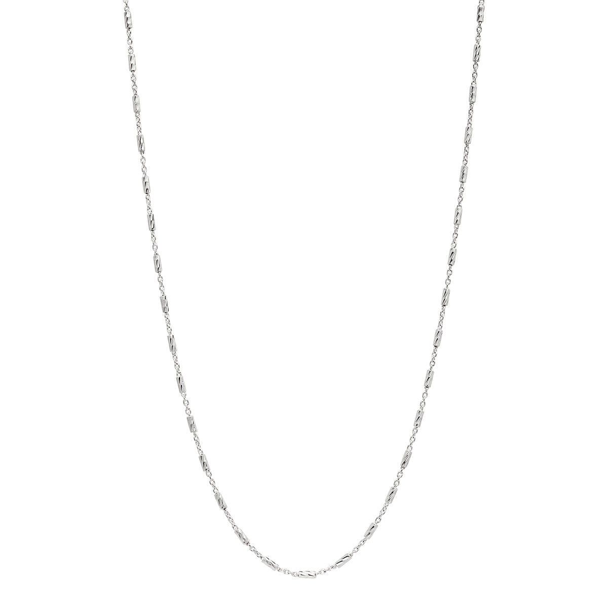 Najo Equilibrium Silver Chain Necklace