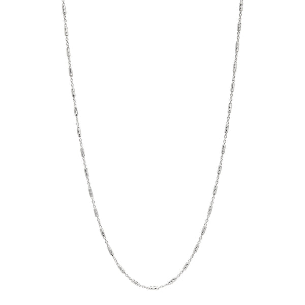 Najo Equilibrium Silver Chain Necklace