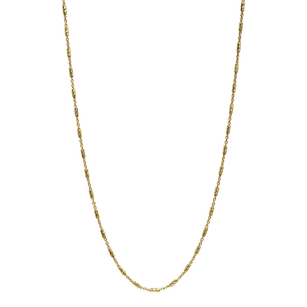 Najo Equilibrium Yellow Gold Chain Necklace