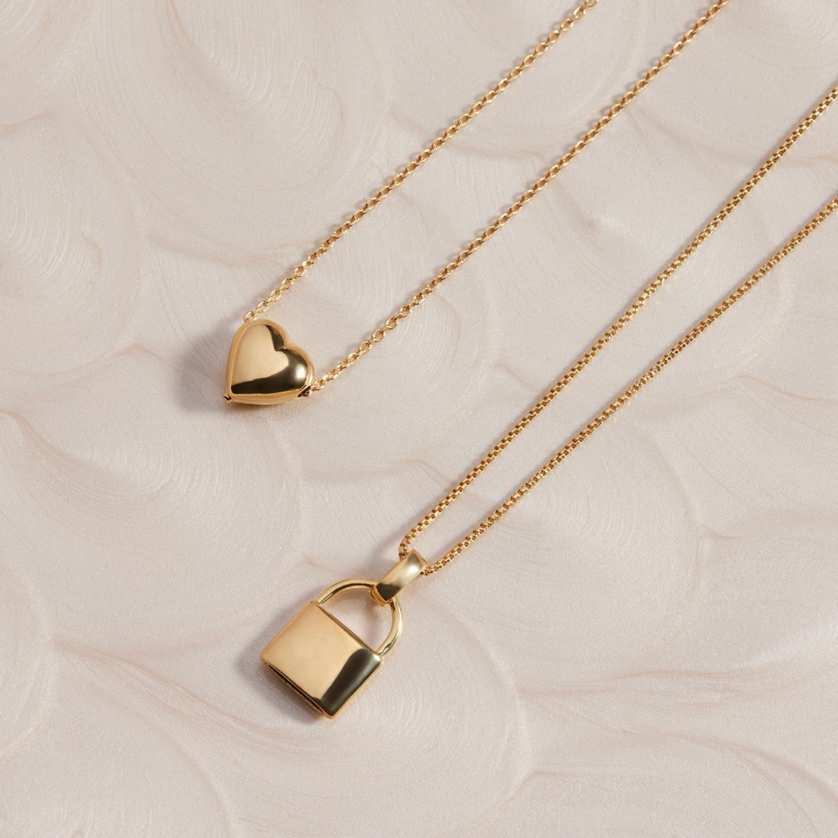Najo Amore Yellow Gold Charm Necklace