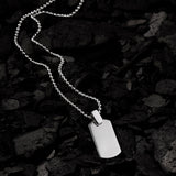 Najo Insignia Mens Silver Necklace