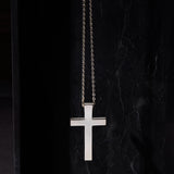 Najo The Cross Mens Silver Necklace