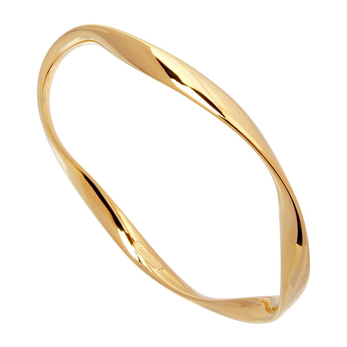 NAJO Large Yellow Garden of Eden Bangle