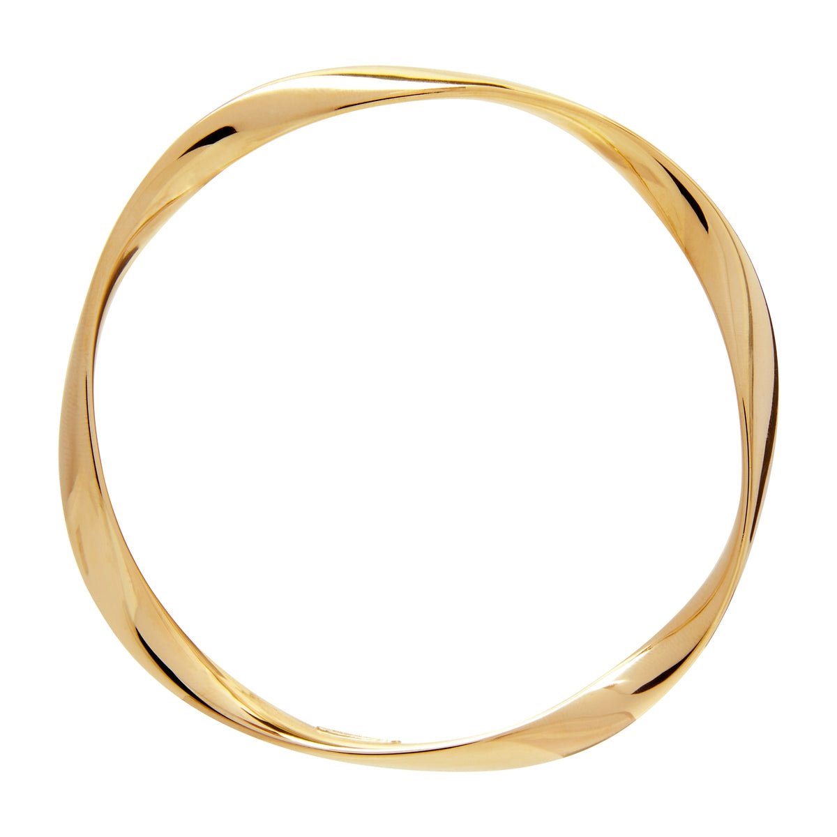 NAJO Large Yellow Garden of Eden Bangle