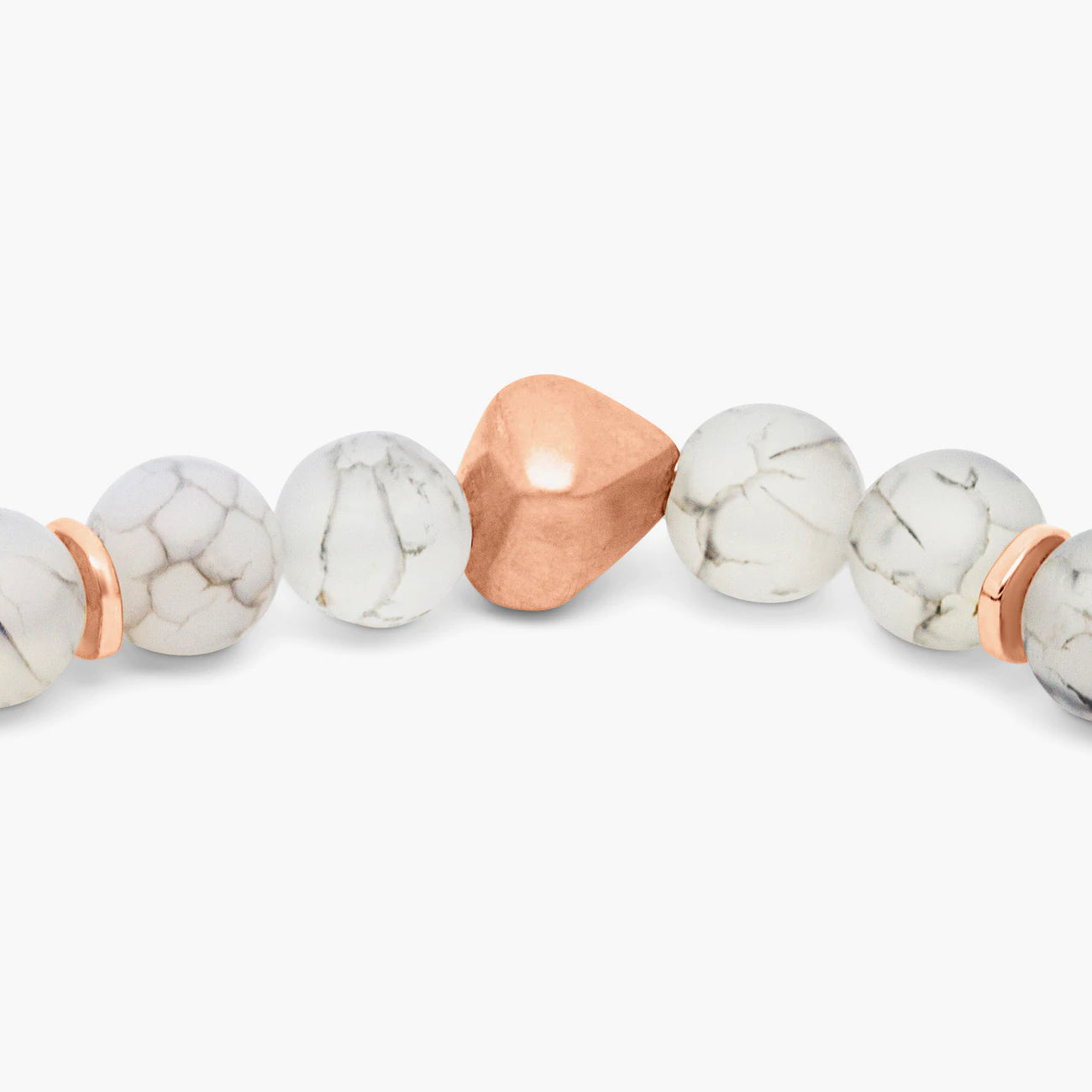 Tateossian Frosted Fire Agate Nugget Bracelet