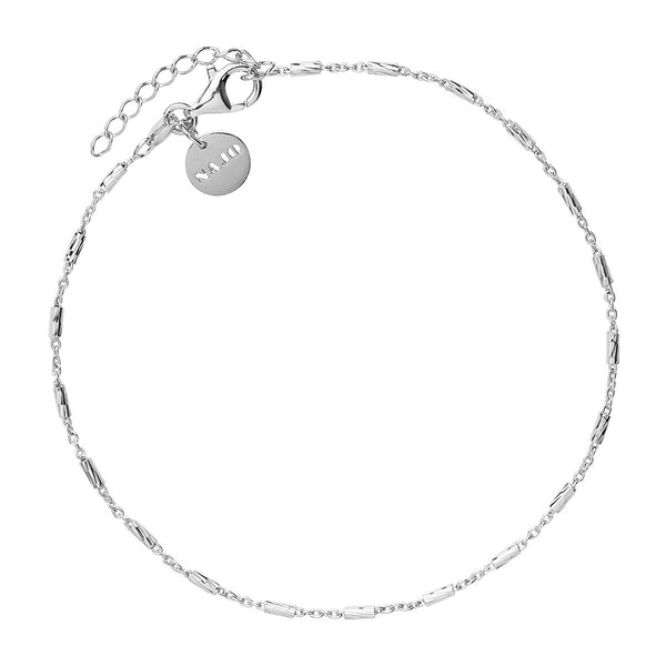 Najo Equilibrium Silver Chain Anklet