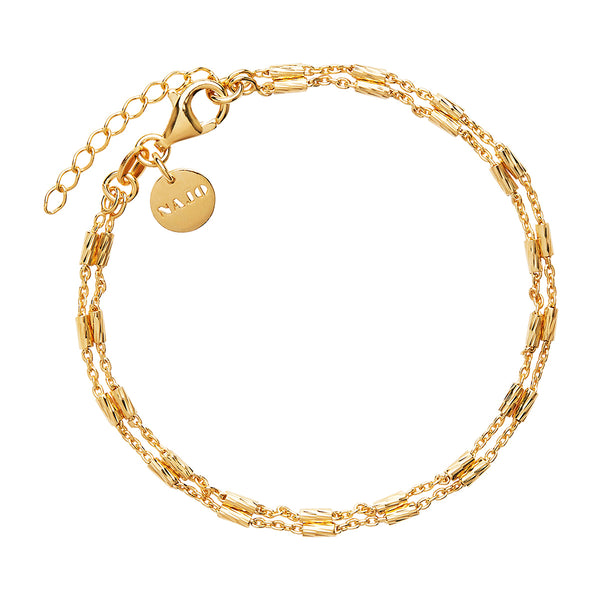 Najo Equilibrium Yellow Gold Bracelet