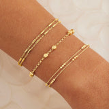 Najo Equilibrium Yellow Gold Bracelet