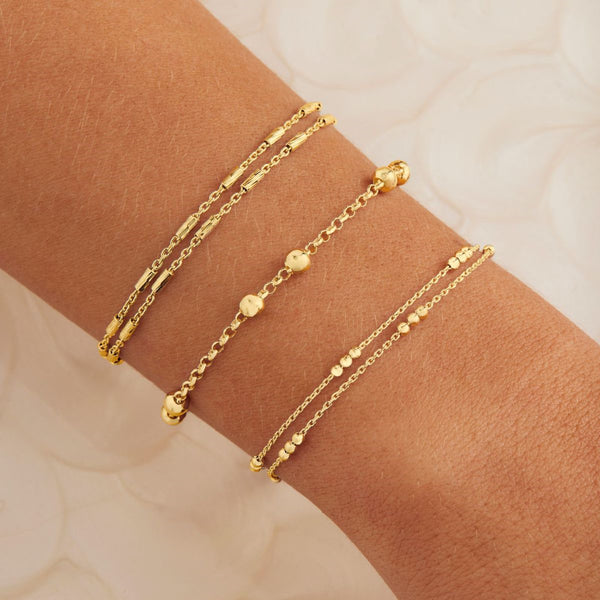 Najo Equilibrium Yellow Gold Bracelet