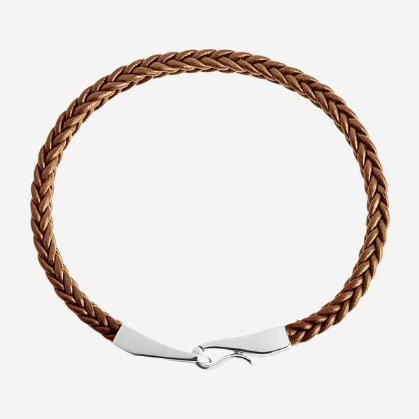 Najo Helix Mens Tan Bracelet