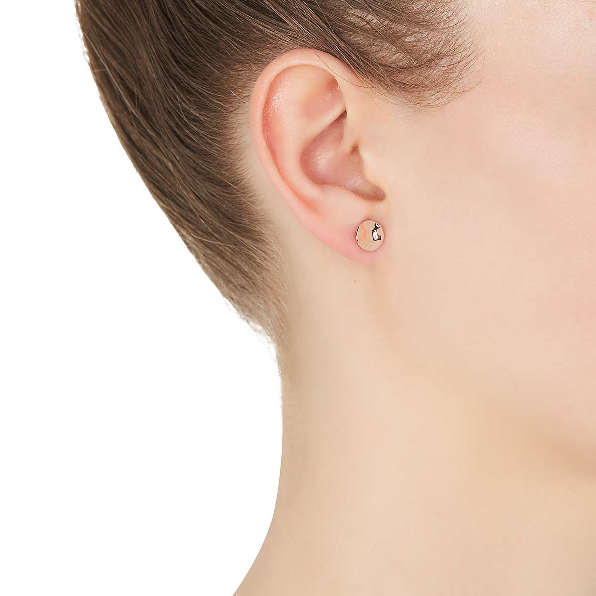 NAJO Double Beat Stud Earring Rose
