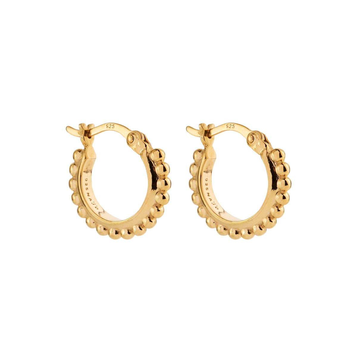 NAJO Chia Yellow Hoop Earring