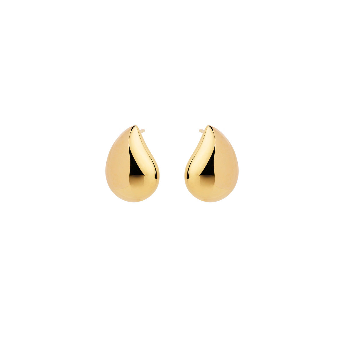 NAJO Small Sunshower Gold Stud Earring
