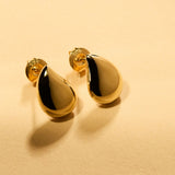 NAJO Small Sunshower Gold Stud Earring