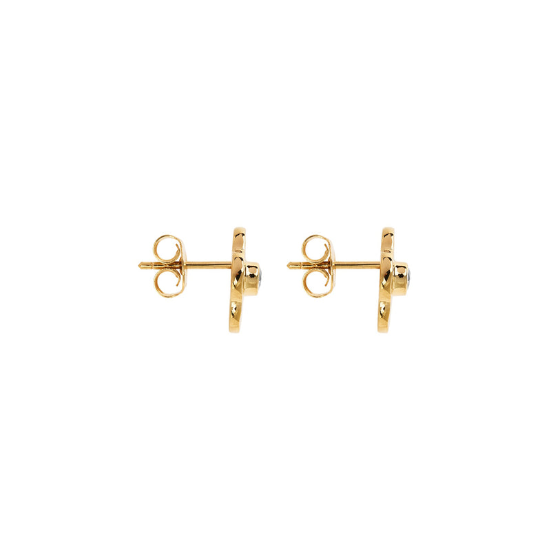 NAJO Forget-Me-Not Gold Stud Earring