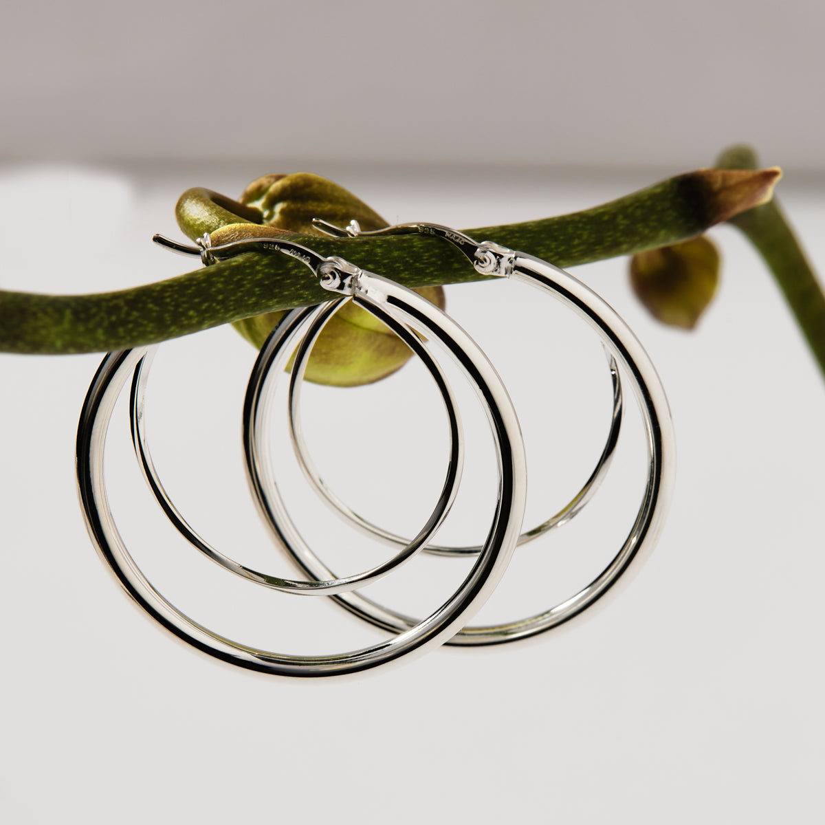 NAJO Whirlpool Hoop Earrings