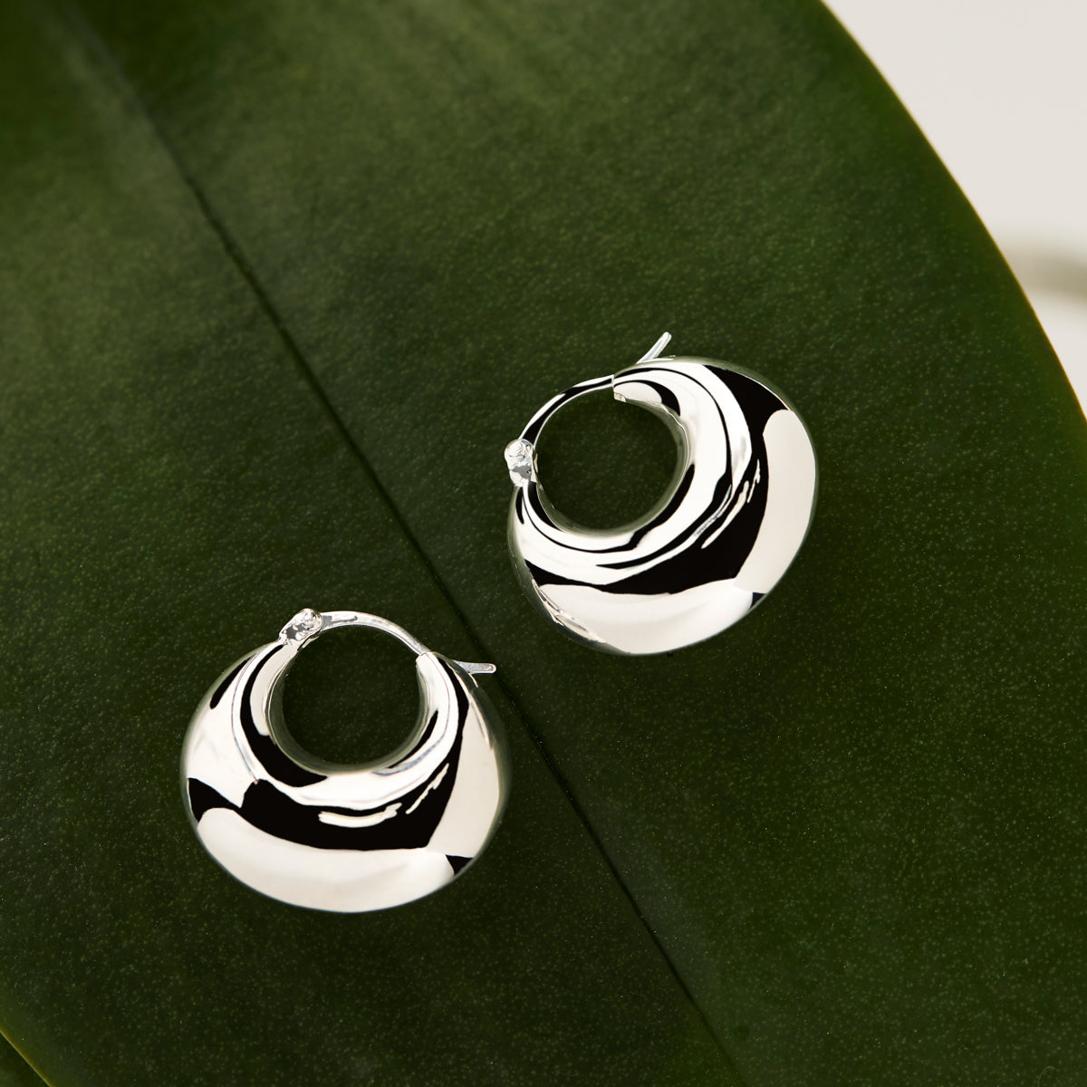 NAJO Billow Hoop Earrings