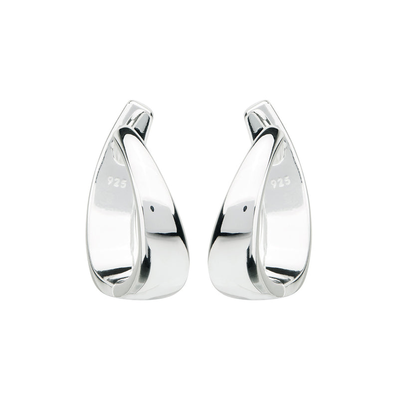 Najo The Plunge Silver Earrings