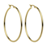 Najo Simple 45mm Hoop Earrings