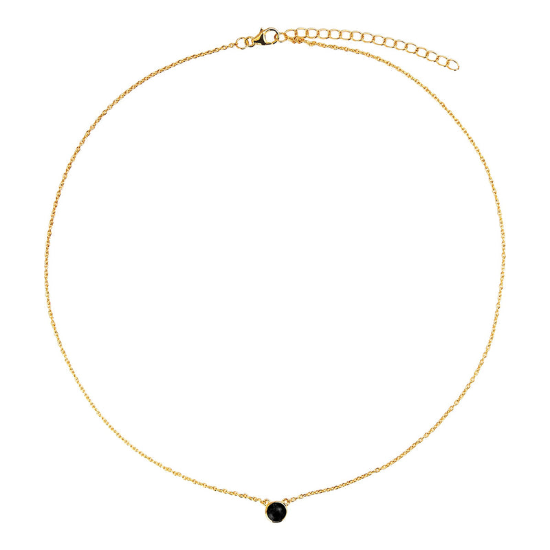 NAJO Gold Heavenly Onyx Necklace