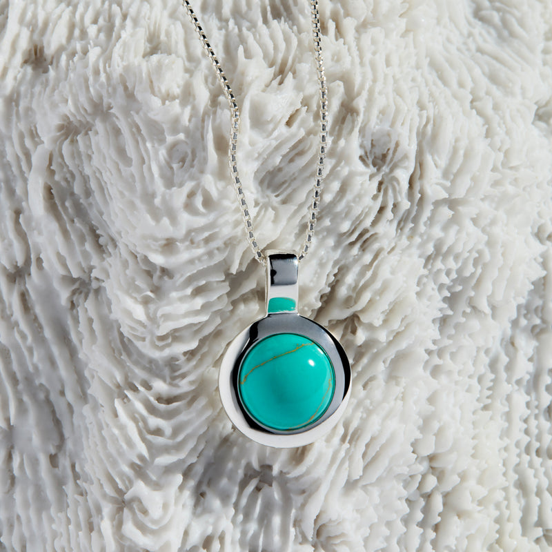 NAJO Husk Turquoise Small Necklace